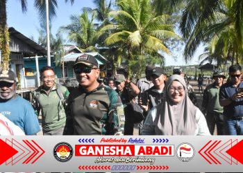 Dandim 1710/Mimika Tinjau Kondisi Wilayah dan Gelar Komsos di Kampung Kekwa