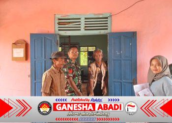 Babinsa Simo Kawal Ketat Penyaluran Bantuan Pangan di Desa Sumber, Distribusi Berjalan Aman dan Tepat Sasaran