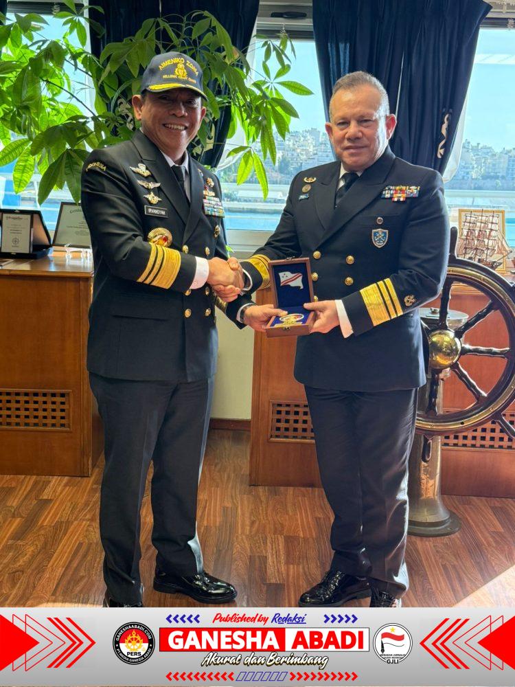 Bakamla RI dan Hellenic Coast Guard Bilateral Meeting 2025