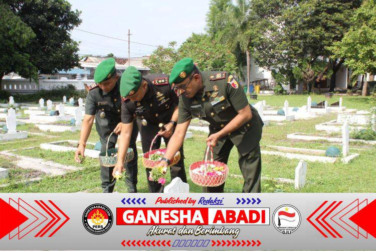 Ziarah HUT ke-62 Korem 083/Baladhika Jaya: Kodim 0825 Banyuwangi Teguhkan Semangat Pengabdian Prajurit