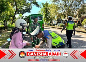 81 Pelanggar Terjaring Operasi Zebra Candi 2025 di Purbalingga