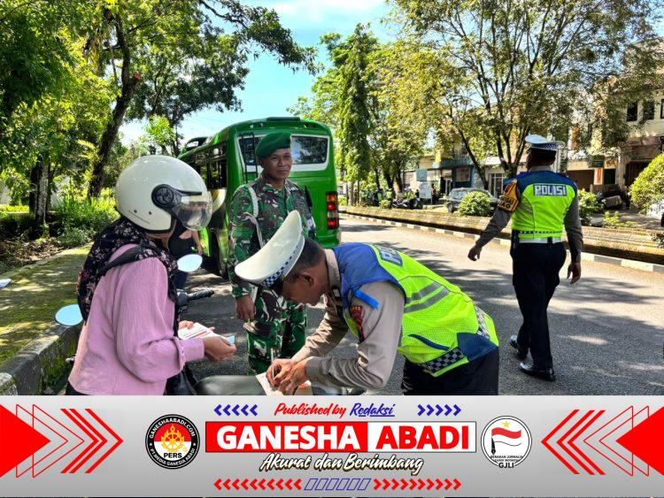 81 Pelanggar Terjaring Operasi Zebra Candi 2025 di Purbalingga