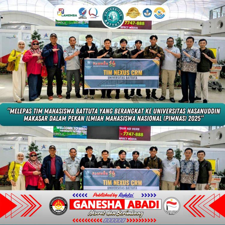 Universitas Battuta Ikuti Pekan Ilmiah Mahasiswa Nasional (PIMNAS) 2025 di Universitas Hasanuddin Makassar 