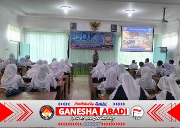 Polsek Kalibagor Polresta Banyumas Bekali Pengurus OSIS Dengan Materi Kepemimpinan Dan Pencegahan Kenakalan Remaja
