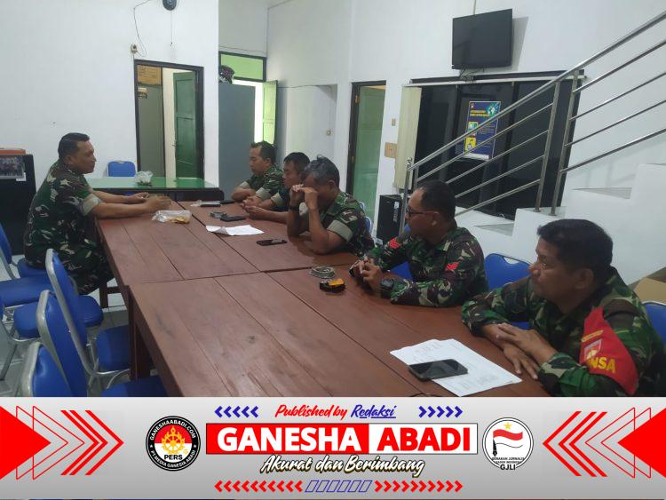 Arahan Danramil 03/Serengan Saat Apel Pagi, Tetap Semangat & Jaga Kondisi Kesehatan Serta Disiplin