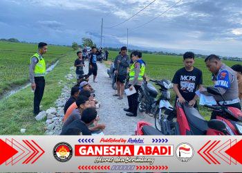 Benar-Benar Miris, Belasan Remaja Balapan Liar Dikukut Tim Gabungan Polres Sragen