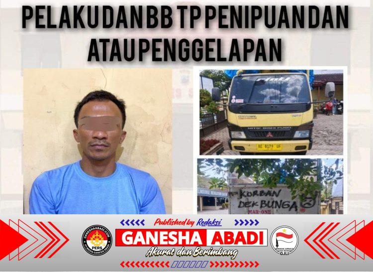 Kurang dari 24 Jam, Satreskrim Polres Sragen Bekuk Pelaku Penipuan & Penggelapan Truk Antarprovinsi