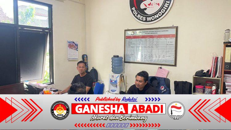 Sat Resnarkoba Polres Wonogiri Bekuk Pengguna Sabu, Amankan 1,38 Gram dari Tangan Pelaku