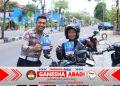 Satlantas Polres Gresik Gandeng Ojol Tekan Pelanggaran Lalu Lintas Saat Operasi Zebra Semeru 2025