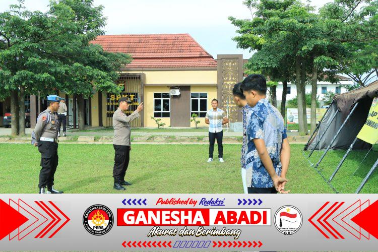 Antisipasi Bencana, Polres Tulang Bawang Barat Gelar Apel Rutin Posko Tanggap Darurat dan Siagakan Personil