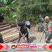 Bantu Ringankan Beban, Babinsa Koramil Tembagapura Bantu Perbaiki Rumah Warga