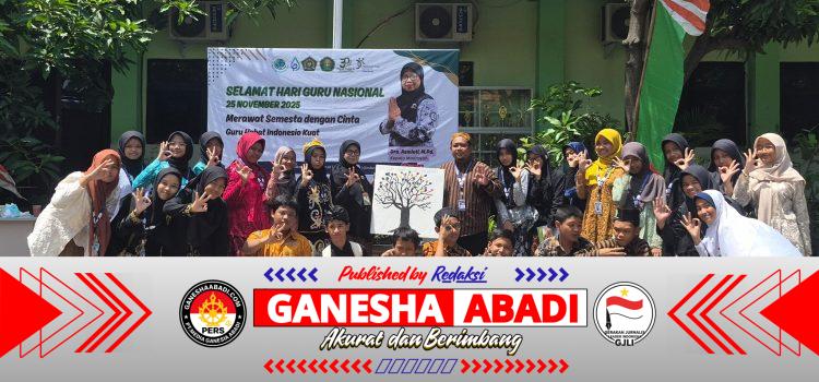 MOMEN SPEKTAKULER DALAM RANGKA HARI GURU NASIONAL 2025 DI MTsN 3 KOTA SURABAYA