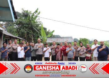 Kapolres Kendal Silaturahmi dengan Warga Dusun Genting, Apresiasi Solidaritas Saat Laka Air
