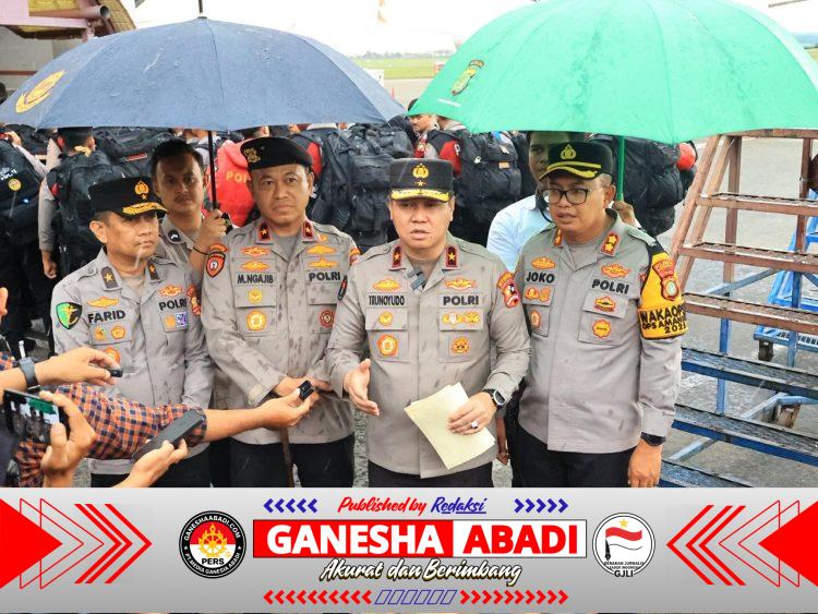 Mabes Polri Berangkatkan 219 Personel dan Bantuan Logistik untuk Mitigasi Bencana Alam di Sumatera Utara