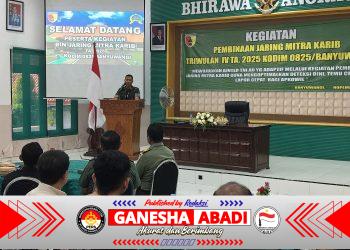 Dandim 0825 Banyuwangi Tekankan Adaptivitas Binter di Pembinaan Jaring Mitra Karib 2025