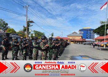 Kodim 1710/Mimika Gelar Patroli Gabungan Antisipasi Gangguan Kamtibmas di Wilayah Timika