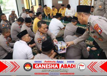 Polres Magetan Sholat Ghoib dan Donasi Kemanusiaan untuk Korban Bencana Aceh Sumatera