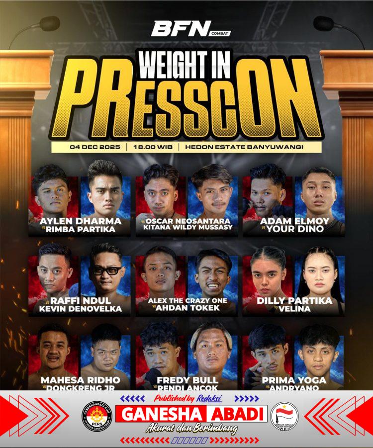 Banyuwangi Fight Night Combat Series 2: Dari Tawuran Jalanan Menjadi Prestasi di Atas Ring
