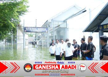 Dirjen PAS Mashudi Tinjau Langsung Sejumlah Lapas dan Rutan Terendam Banjir di Sumatera Utara