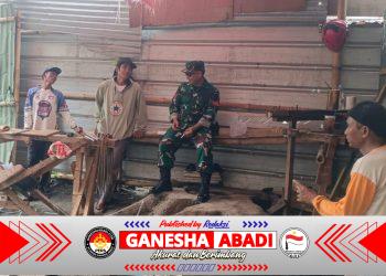 Tak Kenal Kasta, Kuli Bangunan pun Jadi Sasaran dan Incaran Komsosnya Babinsa Kratonan