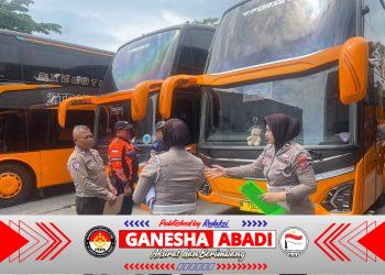 Jelang Nataru 2025, Satlantas Polres Malang–Ditlantas Polda Jatim Perketat Pemeriksaan Kelayakan Bus Pariwisata