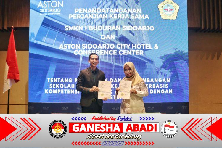 ASTON Sidoarjo dan SMK Negeri 1 Buduran Perkuat Kemitraan Pendidikan Vokasi Lewat Program Magang Industri Satu Tahun