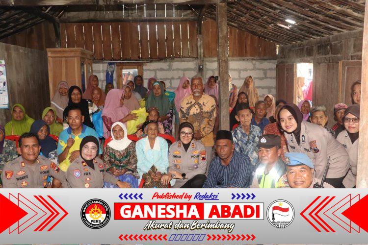 Hadiah Sepeda untuk Rio, Kebahagiaan untuk 40 Warga: Baksos Humanis Kapolres Sragen di Ngepringan