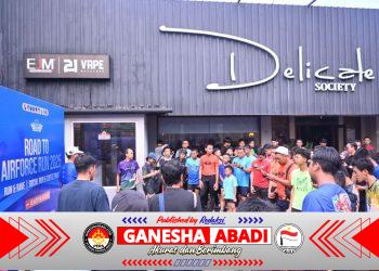 Lanud Sultan Hasanuddin Gelar Fun Run 5K, Uji Kesiapan Menuju Air Force Run 2025