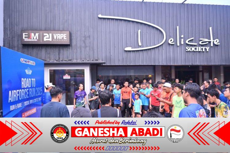 Lanud Sultan Hasanuddin Gelar Fun Run 5K, Uji Kesiapan Menuju Air Force Run 2025