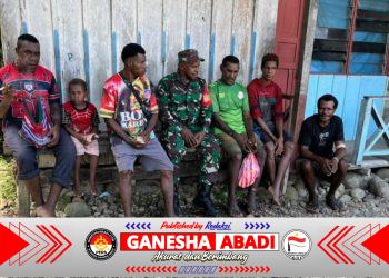 Babinsa Fawi Pererat Silaturahmi Jelang Natal 2025, Wujudkan Keamanan dan Keharmonisan Warga