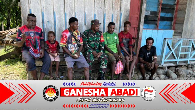 Babinsa Fawi Pererat Silaturahmi Jelang Natal 2025, Wujudkan Keamanan dan Keharmonisan Warga