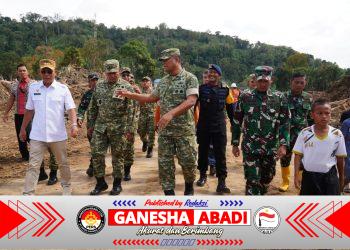 Wapang TNI Tinjau Titik Terparah Banjir Bandang di Garoga dan Agam, Pastikan Kesiapan Pasukan dan Percepatan Penanganan Bencana