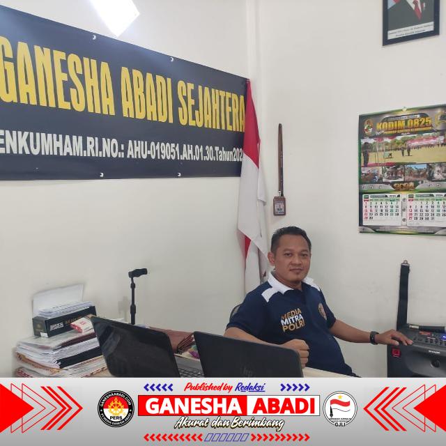 Pimpinan Redaksi Media Ganesha Abadi Tekankan Kunci Dasar Jurnalis Lapangan: Ketelitian, Keberanian, dan Integritas