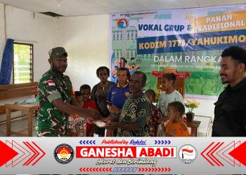 Sambut Bulan Kasih Natal 2025, Kodim 1715/Yahukimo Gelar Lomba Paduan Suara