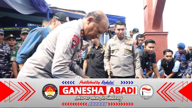 Kapolda Jatim Resmikan Dermaga dan Kapal Cepat Satpolairud Polresta Banyuwangi