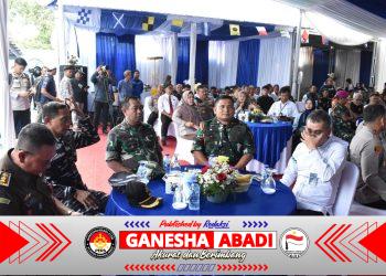 Kasdim 0825/Banyuwangi Hadiri Peresmian Dermaga dan Launching Kapal RBB Satpolairud Perkuat Keamanan Laut Jawa–Bali