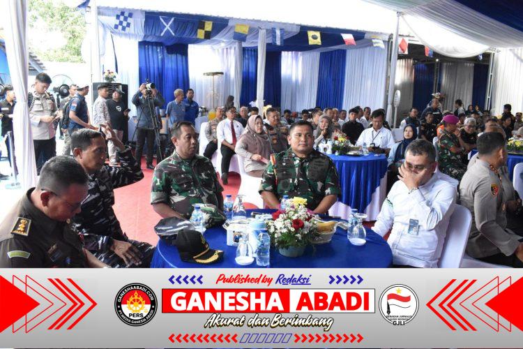 Kasdim 0825/Banyuwangi Hadiri Peresmian Dermaga dan Launching Kapal RBB Satpolairud Perkuat Keamanan Laut Jawa–Bali
