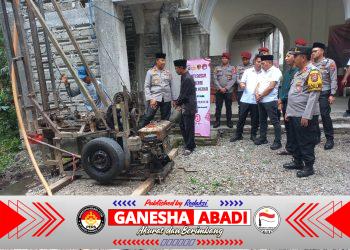 Peringati Hari Jadi Reserse ke – 78 Polres Kediri Bantu Sumur Bor