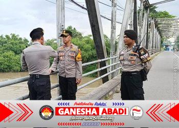 Polres Ngawi Perketat Mitigasi Bencana Hadapi Curah Hujan Tinggi, Titik Rawan Dipantau Ketat