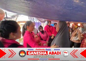 Ketum Bhayangkari Dampingi Kapolri Tinjau Pengungsian Aceh Tamiang, Salurkan Bantuan Besar dan Hiburan untuk Anak-Anak