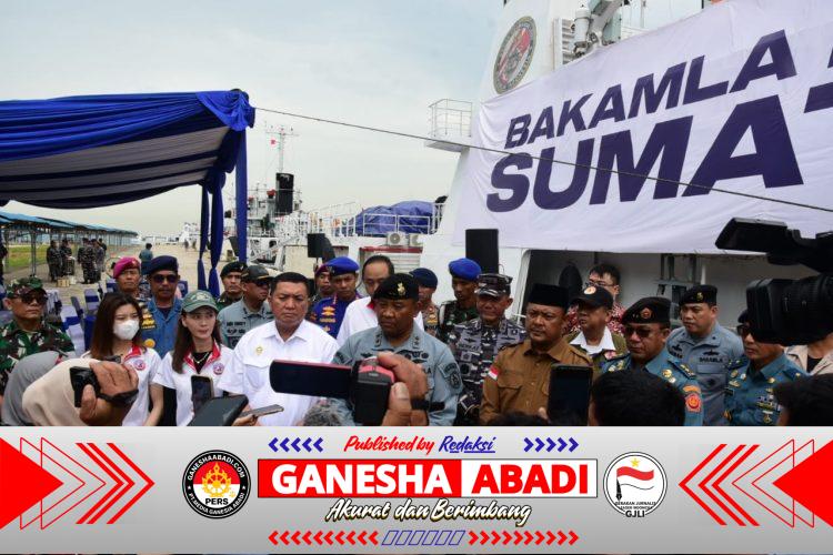 Bakamla RI Berangkatkan 70 Ton Bantuan Kemanusiaan untuk Sumatra, KN Pulau Nipah-321 Tinggalkan Batam