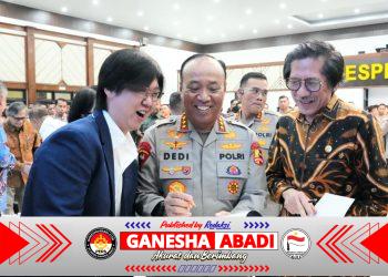 Polri Luncurkan Lompatan Besar Transformasi Teknologi Lewat Bedah Buku dan Expo Teknologi Kepolisian di Lembang