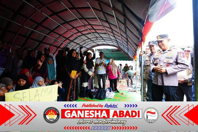 Kapolri Tinjau Pengungsian di Takengon: Prioritaskan Perbaikan Akses dan Percepatan Distribusi Bantuan