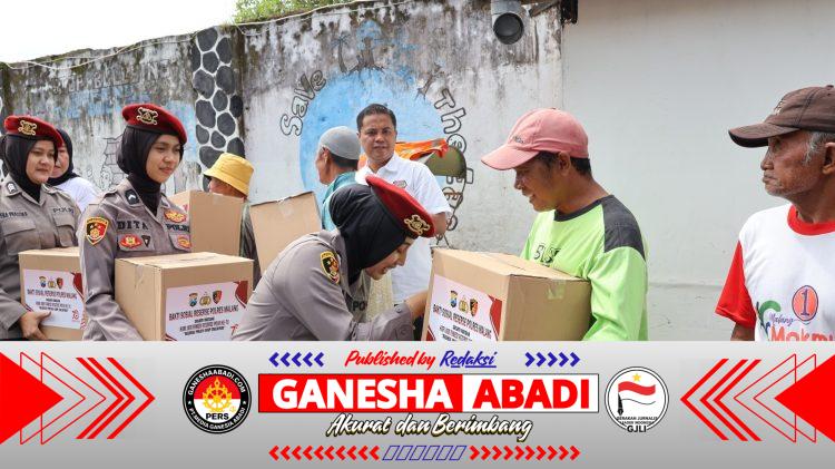 Satreskrim Polres Malang Gelar Bakti Sosial dan Santuni Anak Yatim pada HUT Reserse ke-78