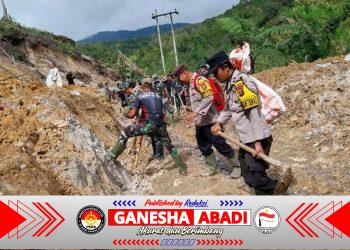 Polri Terus Tangani Bencana Aceh-Sumatera: Bangun Jembatan Darurat- Sumur Bor