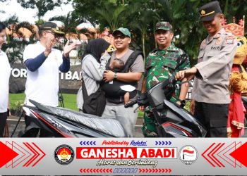 Tahap II Sipundiwangi, Warga Tamanbaru Banyuwangi Menangkan Undian Motor