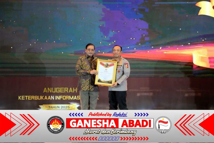 Reformasi Birokrasi Polri Berbuah Penghargaan KIP 2025, Jadi Teladan Nasional