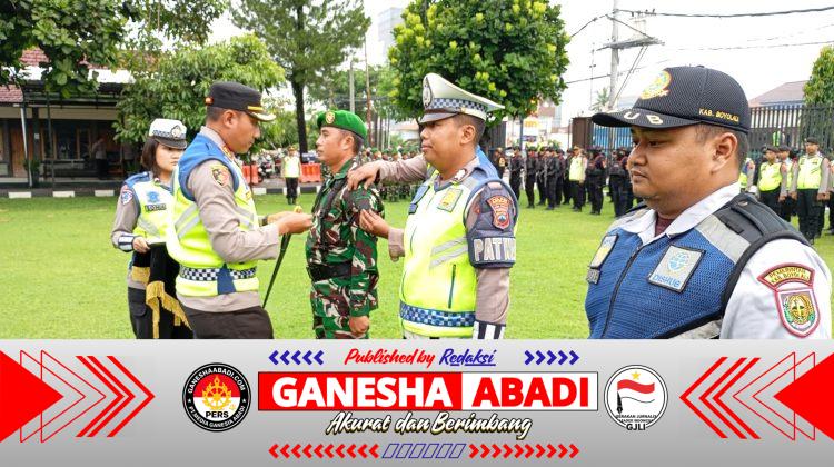 Polres Boyolali dan Kodim 0724/Boyolali Gelar Pasukan Operasi Lilin Candi 2025, Kodim Boyolali Siap Back Up