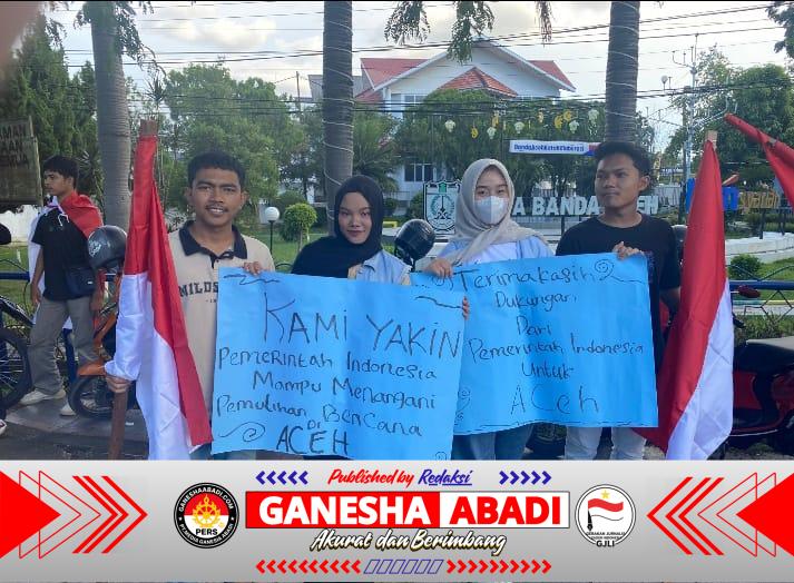 Aliansi Pemuda Peduli Bencana Sampaikan Aspirasi dan Apresiasi kepada Presiden RI atas Penanganan Bencana di Aceh