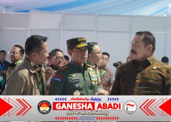 Panglima TNI Hadiri Peresmian Akad Massal 50.030 Unit Rumah Subsidi FLPP oleh Presiden RI